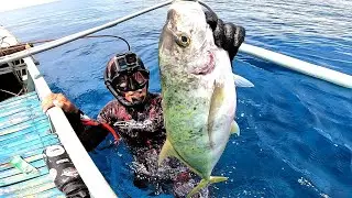 BALIK ISLA🙌 | NASABIK SI CHAIRMAN KUMAIN NG MALAKING ISDA #spearfishingPhilippines #fishing #gopro