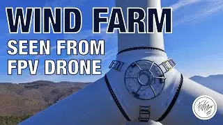 Wind farm discovery in Liguria | FPV drone cinematic Italy