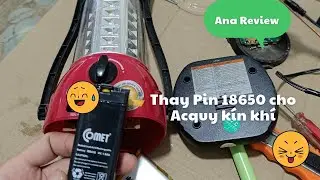 Đ&egrave;n sạc  Comet Hỏng pin, Thay Pin Cho đ&egrave;n Sạc Comet|