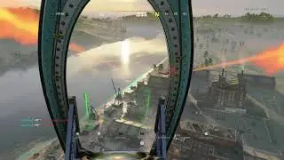 VTOL taking down chopper gunner Black ops cold war