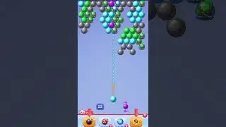 Bubble Shooters Game Level 115 | Easy Win & High Score Tips 🎯