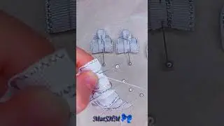 простые бантики из репсовой ленты #Shorts