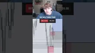 TRADER LOSES his trade then starts CRYING #trending #stocks #trading #crying #funded #futures