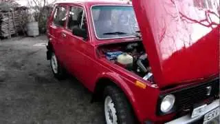 Lada Niva after the rebuild. / Niva 1600 újjászületése.