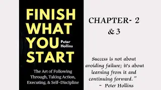Audiobook | Finish What You Start by Peter Hollins #audio #audiobook #viral #mindset