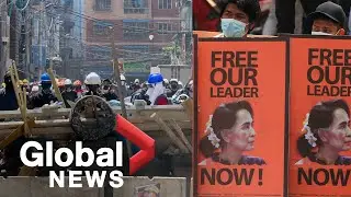 Myanmar coup: Ousted leader faces new charges as protests continue following deadliest day