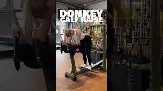 Classic calves. Modern machine. 🔩 Donkey Calf Raise by #gym80