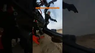 Falling when you stop instead of falling while driving on rough terrain...