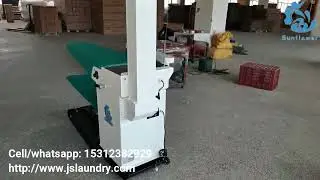 Bridge-style ironing table integrated machine
