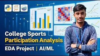 Exploratory Data Analysis (EDA) on College Sports Participation | AI/ML Minor Project