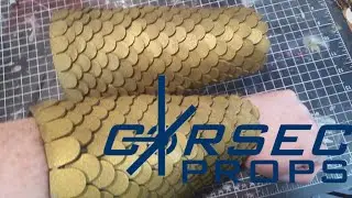 How To: Scale Mail Bracer - Foam Scale Tutorial
