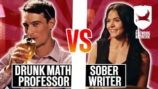 Drunk Math Professor vs. Sober Writer | Are You Smarter Than a Drunk Person? | Trivia Challenge