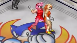 Sonic Fighters League - Amy Rose vs Cream the Rabbit - One on One Fight