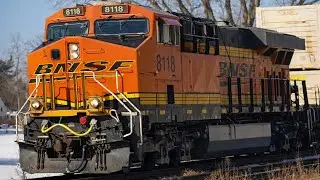 BNSF Railfan Compilation | 15 Minutes of Freight Action