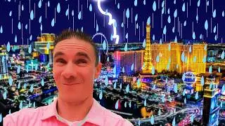 🔴Las Vegas LIVE - Stormy Wet Monday on the Las Vegas Strip☔