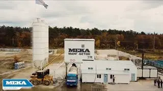 Compact Concrete Batch Plant - MEKA MB-C60