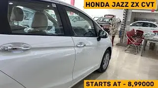 HONDA Jazz ZX cvt detailed walkeraround features , price , mileage |mohit 3pathi |