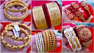 নতুন ১ লাখ টাকার বিয়ের প্যাকেজ/Gold Wedding Package 1 LAKH/হলমার্ক গোল্ড হালকা জোড়া শাঁখা পলা বালা