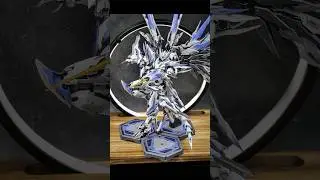 Custom build m&ocirc; h&igrave;nh MNP Xh01 Baiqi | Dojo Tiktok | Gundam #mohinh #custom #baiqi #gundam #tiktok