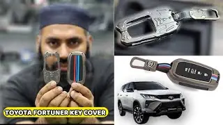 TOYOTA FORTUNER KEY COVER WITH METAL SHELL | LEGENDER KEY COVER | Chaudhry Auto Store