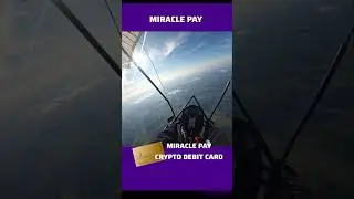 Miracle Pay Crypto Debit Card. Tap Swipe or Insert, #Miraclepay #crypto #bellator  #bitcoin  #nft