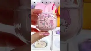 Kawaii Characters Earphone 💜🙌🏻 #unboxing #cute #earphone #kuromi #melody #haul #cinnamoroll
