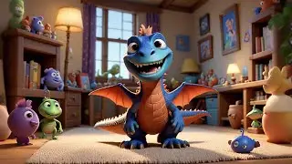Three Little Dragons Clean Their Room | Fun Cleaning Song for Kids | Preschool Responsibility Rhyme