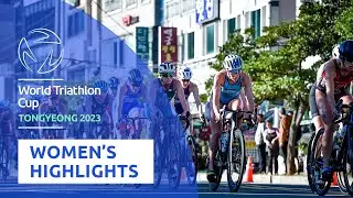 Highlights: 2023 World Triathlon Cup Tongyeong - Elite Women