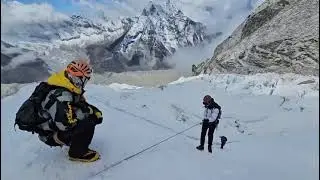 Climbing mountain | Island peak 