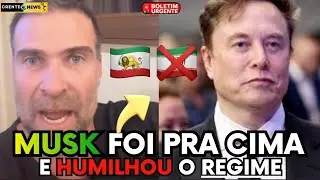 🚨 GIGANTE! ELON MUSK DESAFIA  REGIME AUTORIT&Aacute;RIO DO IR&Atilde; ! ATITUDE HIST&Oacute;RICA NO X CHOCA O MUNDO! VEJA
