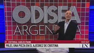 Milei, una pieza en el ajedrez de Cristina. El editorial de Carlos Pagni