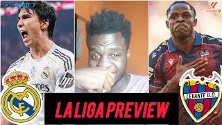 REAL MADRID VS LEVANTE|LA LIGA PREVIEW 