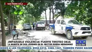 &iexcl;Imparable violencia! Matan a dos hombres en un merendero de la Rivera Hern&aacute;ndez, SPS