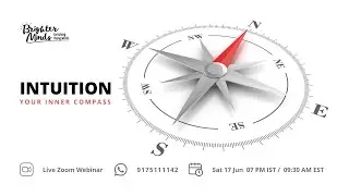 Intuition Your Inner Compass Webinar #heartfulness #brighterminds  #cognitivetraining #learning