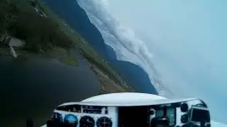rc Dynam Seawind flying at Fraser river, Mission area