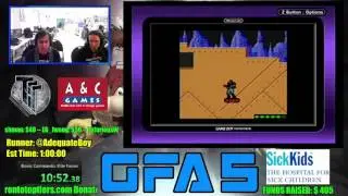 GFA 5: TheAdequateGamer Sets a New World Record in Bionic Commando: Elite Forces (Game Boy Color)