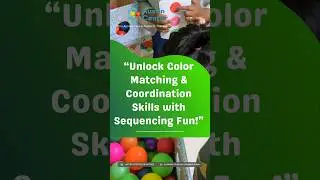 🎨✨ Boost Color Recognition & Hand-Eye Coordination with Our Sequencing Activity!