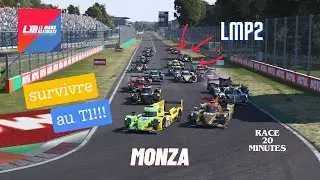 LMU- LMP2 - Monza - Episode 1- setup fixed - Danger au T1