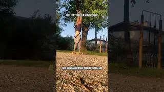 Full body calisthenics intermediate routine #fullbodyworkout #calisthenics #streetworkout #strength