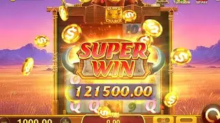 Got Big win.. buffalo charge. #youtubes #earnmoneyonline #yonogame #junglebuffalo