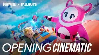 Battle Royale Meets Ultimate Knockout in Fortnite x Fall Guys Collab! (PS5)