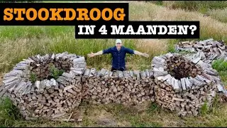 Stookdroog Haardhout in 4 maanden?! Kan dat?