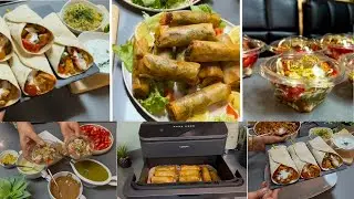 🌙3️⃣ Id&eacute;es Recettes Pour vos Tables de Ramadan (Iftar) Cigares poissons/fajitas/Verrine Fraise 🍓