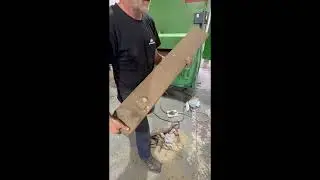 Wadkin LCRK 1100mm Double Belt Wide Belt Sander In Action from&nbsp;GFP&nbsp;Machines