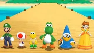 Mario Party 9 - All Characters - Choice Challenge #3