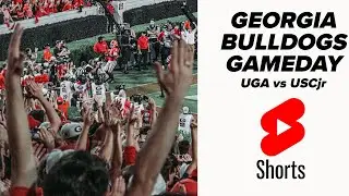 On Campus for University of Georgia Football | UGA vs USC #Shorts