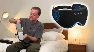 Обзор Bluetooth-маски для сна с наушниками &ndash; 3D-наушники для сна на боку.