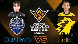 Buriram united Esports VS Onic Esports Free fire world series 2025 #freefireesports #garenafreefire