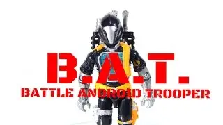 G.I. Joe 1986 COBRA B.A.T. Battle Android Trooper Review