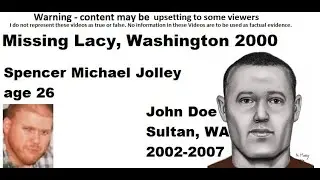 Missing Spencer Michael Jolley age 26 2000 Lacey, Thurston County, Washington & a John Doe in Sultan